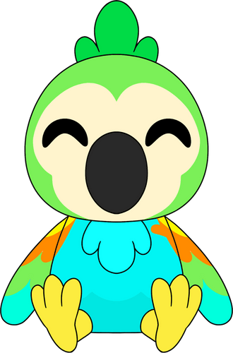 Concept of Parrot Plush (9in)