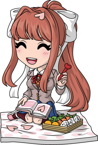 Ucc Distributing Doki Doki Literature Club Exclusive 6 Inch Monkia