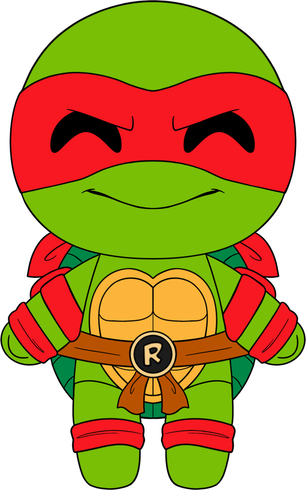 Peluche Raphael Youtooz Teenage Mutant Ninja Turtles TMNT Tortues Ninja –  le Comptoir du Geek