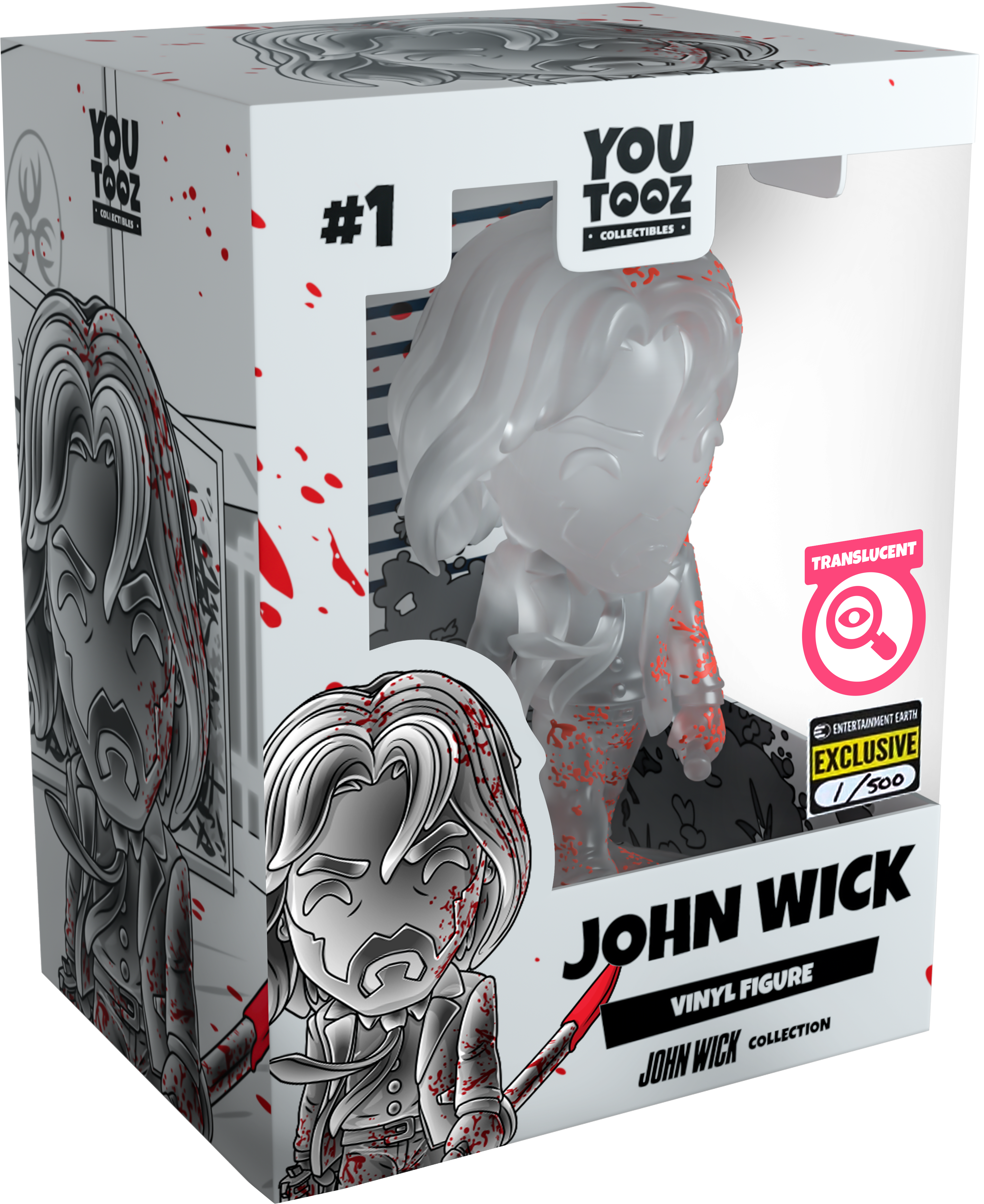 John Wick Vinyl Figurine John Wick Youtooz Lions Gate