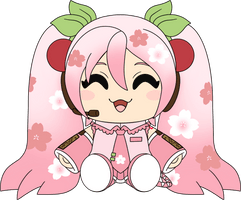 Sakura Miku Plush (9in)