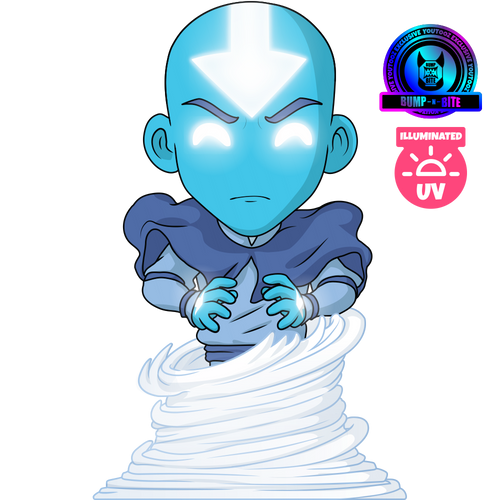 Concept of Illuminated Avatar State Aang