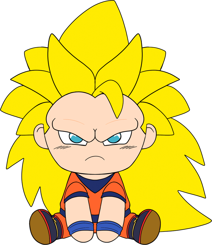 Super Saiyan Goku Plush (9in)