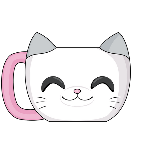 Concept of White Cat Mug