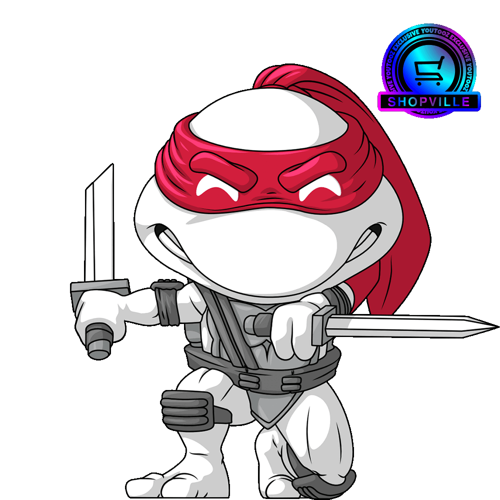 Teenage Mutant Ninja Turtles B W Youtooz Collectibles teenage-mutant-ninja-turtles-b-w-youtooz-collectibles