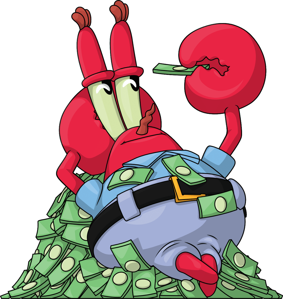 Pile O’Money Mr. Krabs