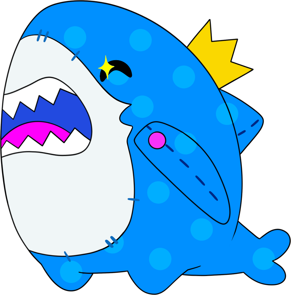Shark-un Plush (9in)
