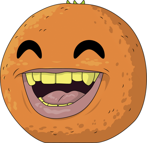 Concept of Annoying Orange