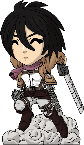 Concept of Attacking Mikasa