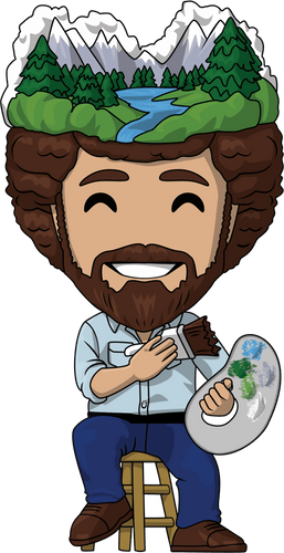 Bob Ross – Youtooz Collectibles