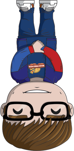 Concept of Carson do a Handstand