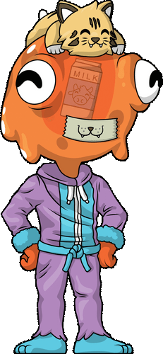 Concept of Cat Goober