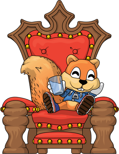 Concept of Conker's Bad Fur Day
