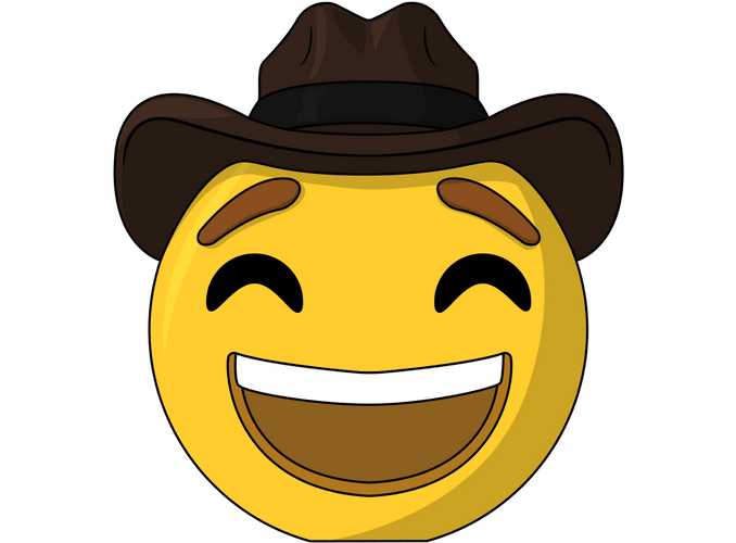 Concept of Sheriff emoji