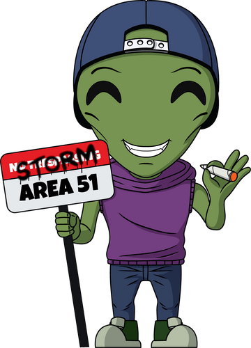 Concept of Elvis the Alien