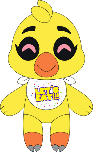 Glamrock plush Chica Sit YouTooz Five Nights at Freddy's Fnaf – le
