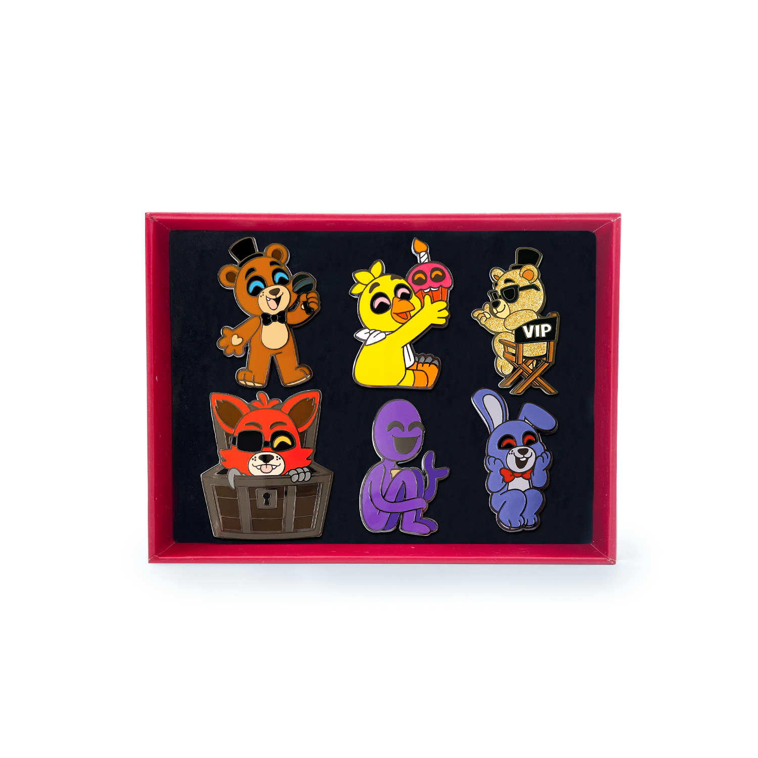 Five Nights at Freddys Security Breach Boxed Pin Set of 6