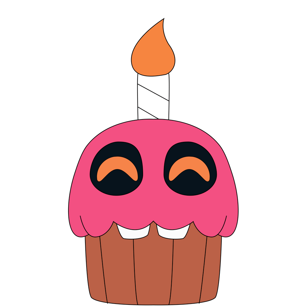 Mr. Cupcake animatronic from the Five Nights at Freddy's (FNAF