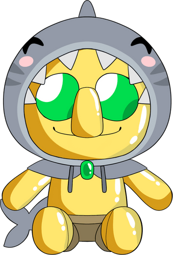 Concept of Foolish Gamers Sit Plush (9in)