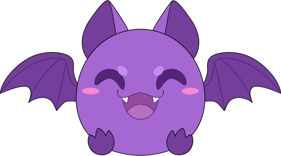 Concept of Halloween Bat Stickie (6in)