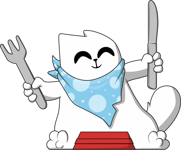 Concept of Hungry Simon’s Cat