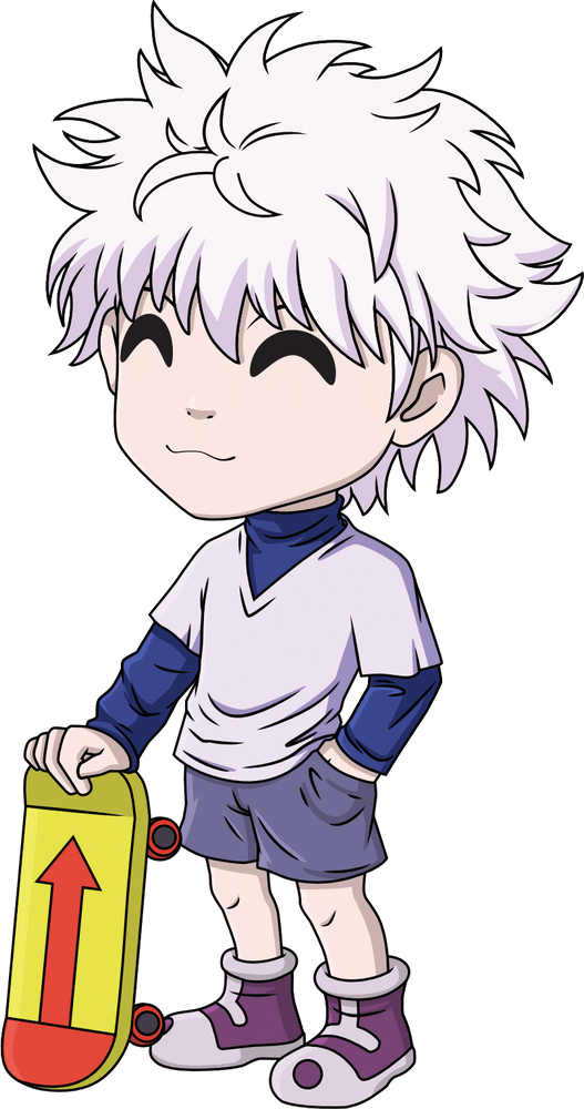 Today, my Killua YouTooz figure that I ordered months ago arrived! Super  happy to have a figure of my #1 fav anime character :D : r/HunterXHunter