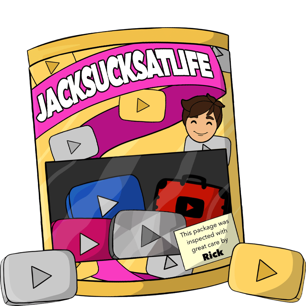 JackSucksAtLife Plush Bag (1ft)