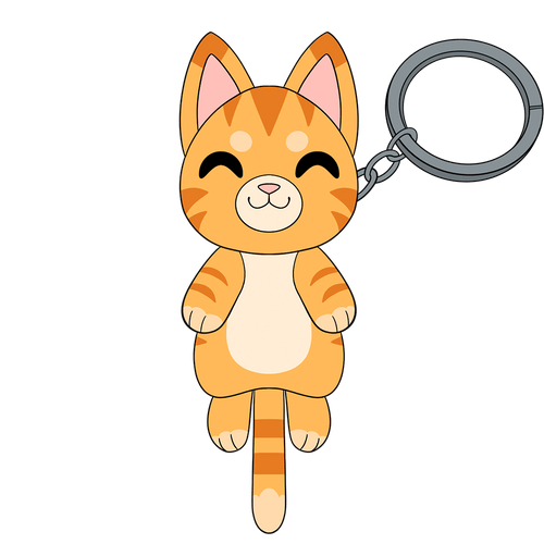 Concept of Jambo Keychain (4in)