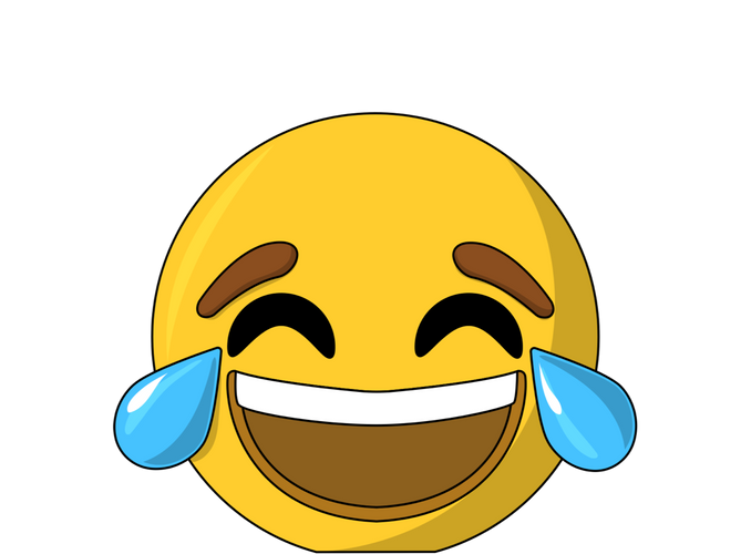 Concept of LOL emoji