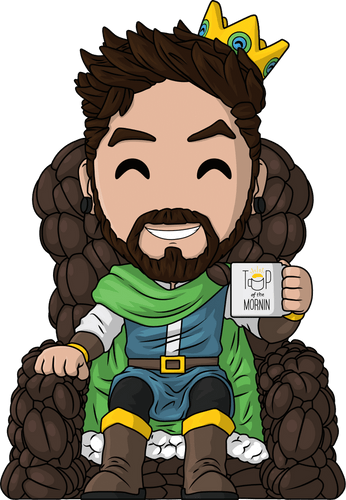 Concept of King of Coffee Jack