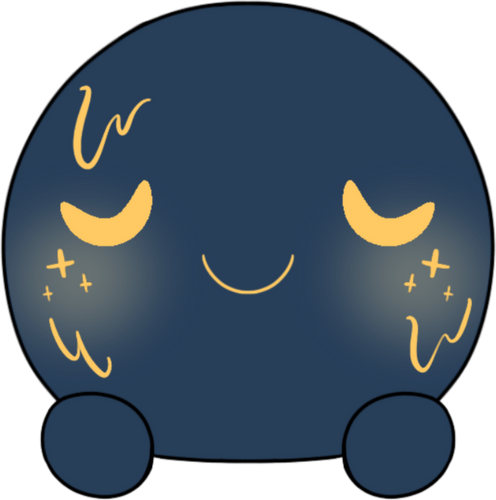 Concept of Midnight Slimecicle Stickie (6in)