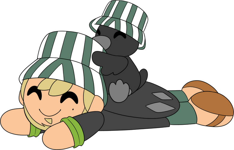 Concept of Ph1LzA & Crow Flop! Plush (1ft)