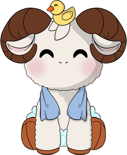 Concept of Rammie Bath Time (1ft)
