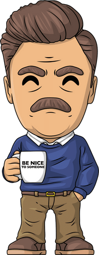 Concept of Ron Swanson