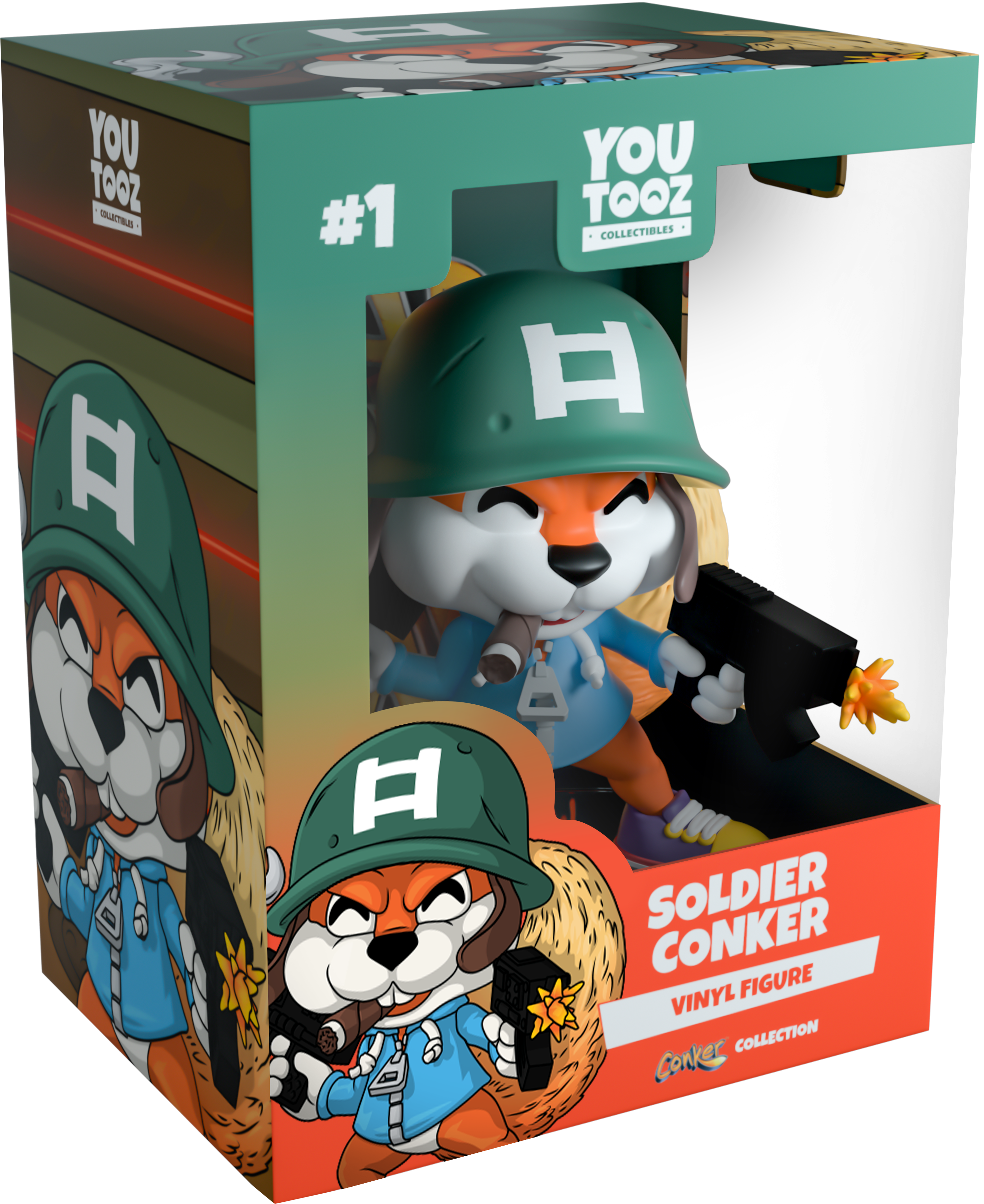  Youtooz Conker's Bad Fur Day 4.8 Vinyl Figure, Official  Licensed Collectible from Conkers Bad Fur Day Video Game, by Youtooz  Conkers Bad Fur Day Collection : Toys & Games