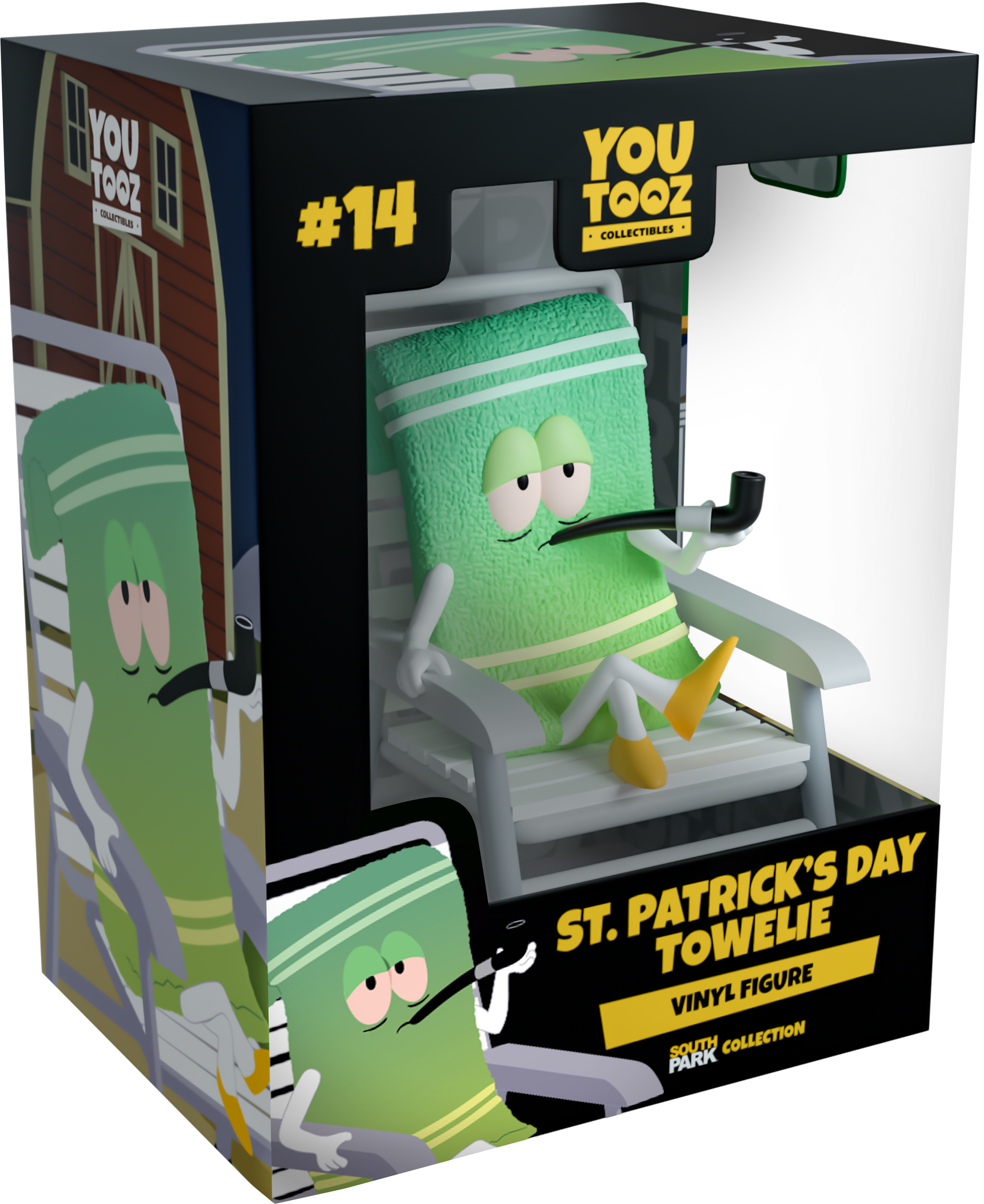 St. Patrick's Day Towelie – Youtooz Collectibles St. Patrick's Day Towelie – Youtooz Collectibles