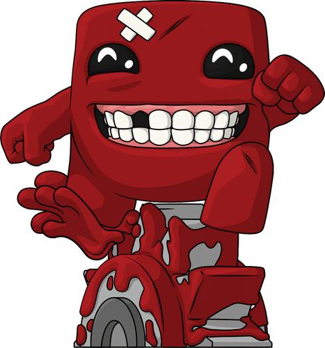 Concept of Super Meat Boy