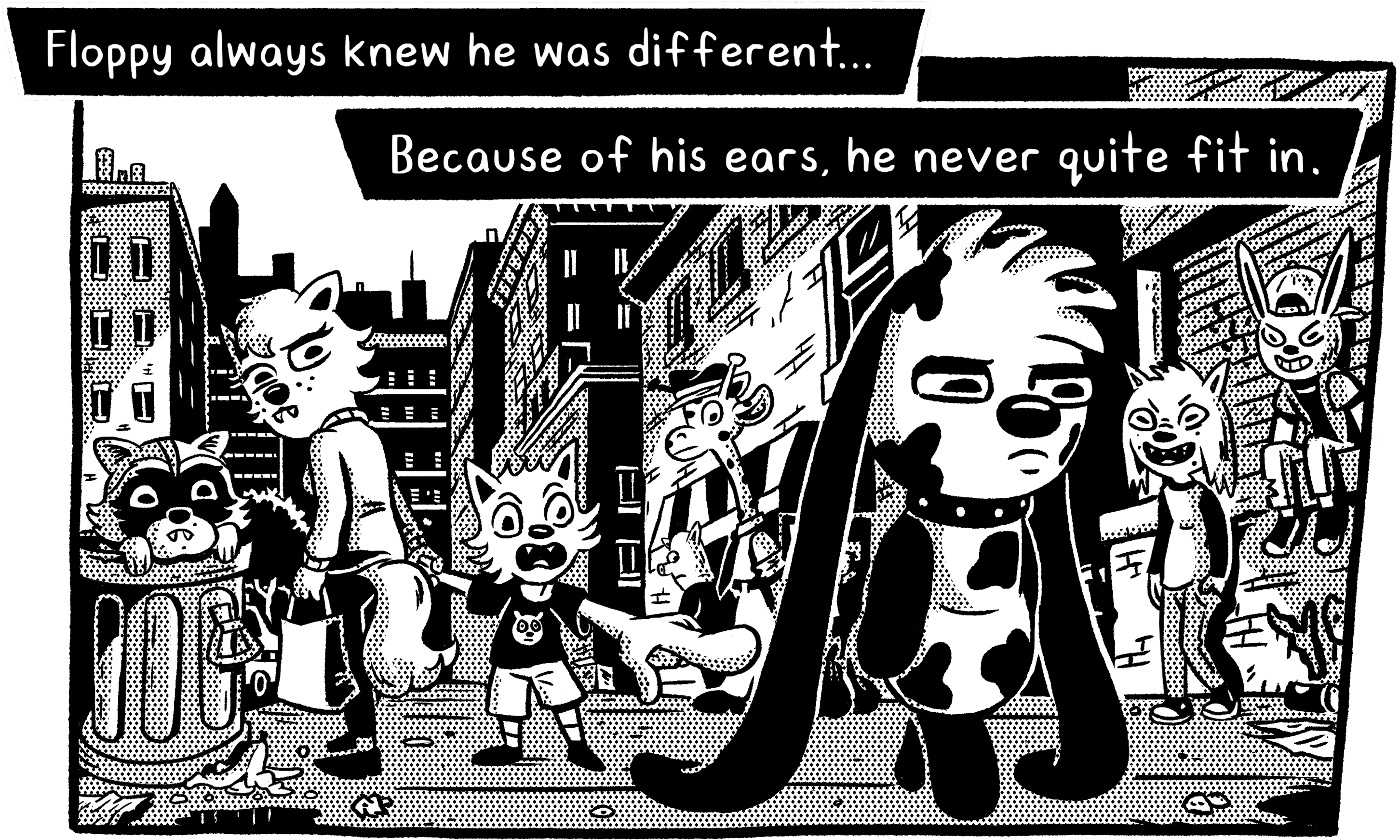Floppy always knew he was different — because of his ears he never quite fit in.