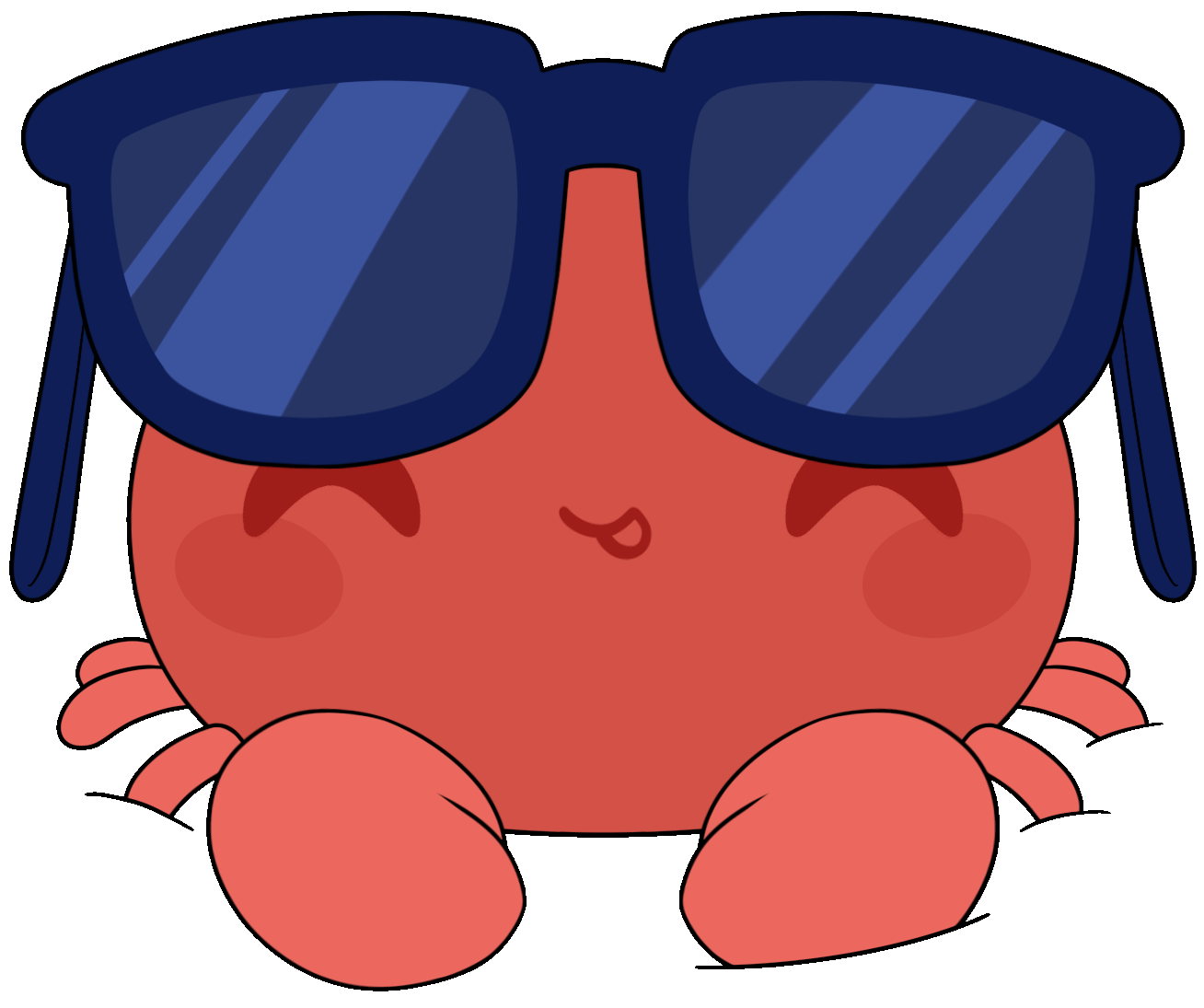 Summer Vibes Crab