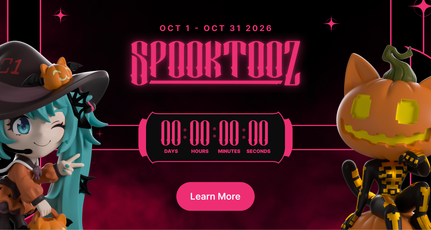 Spooktooz 2026 — Oct 1 to Oct 31